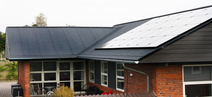 Renovering af villa med solceller
