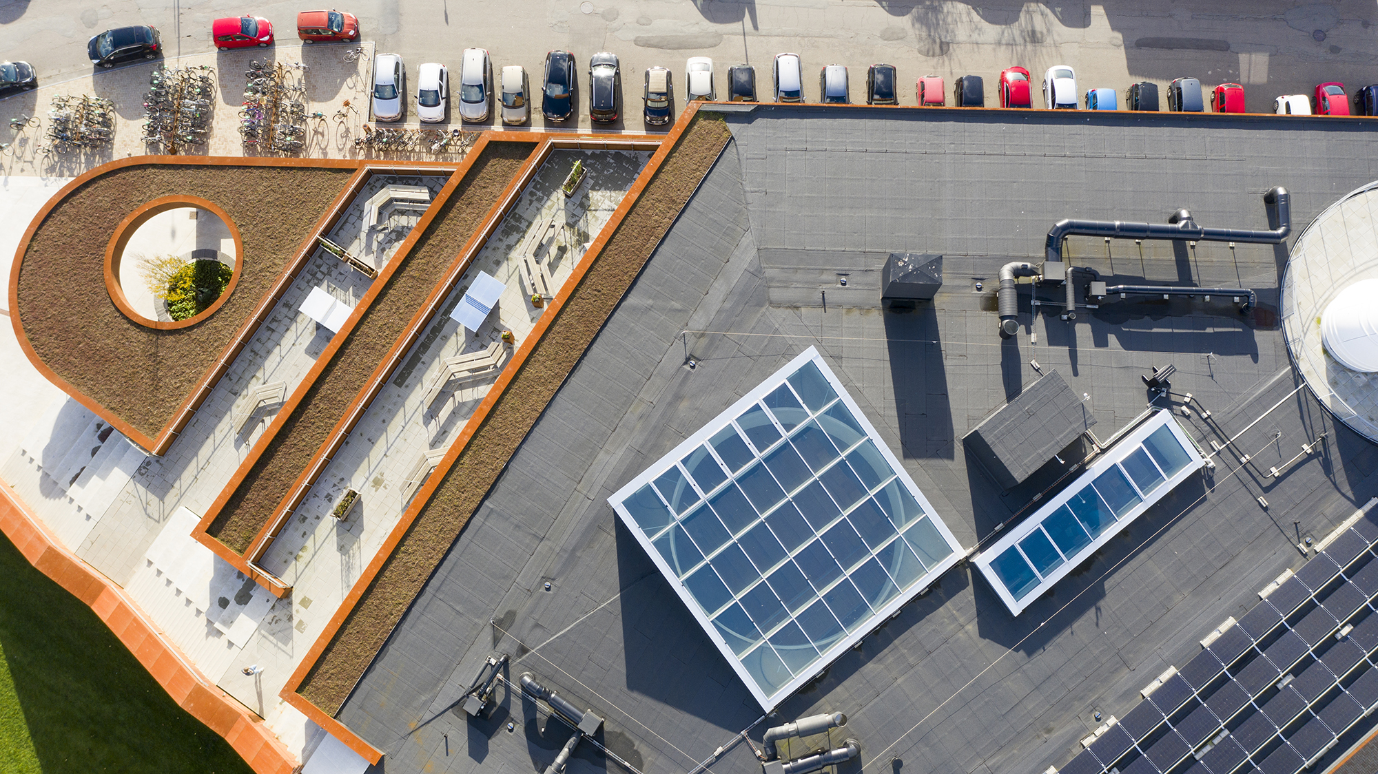 HF Og VUC Fyn 03 Tagterasse Tagpap