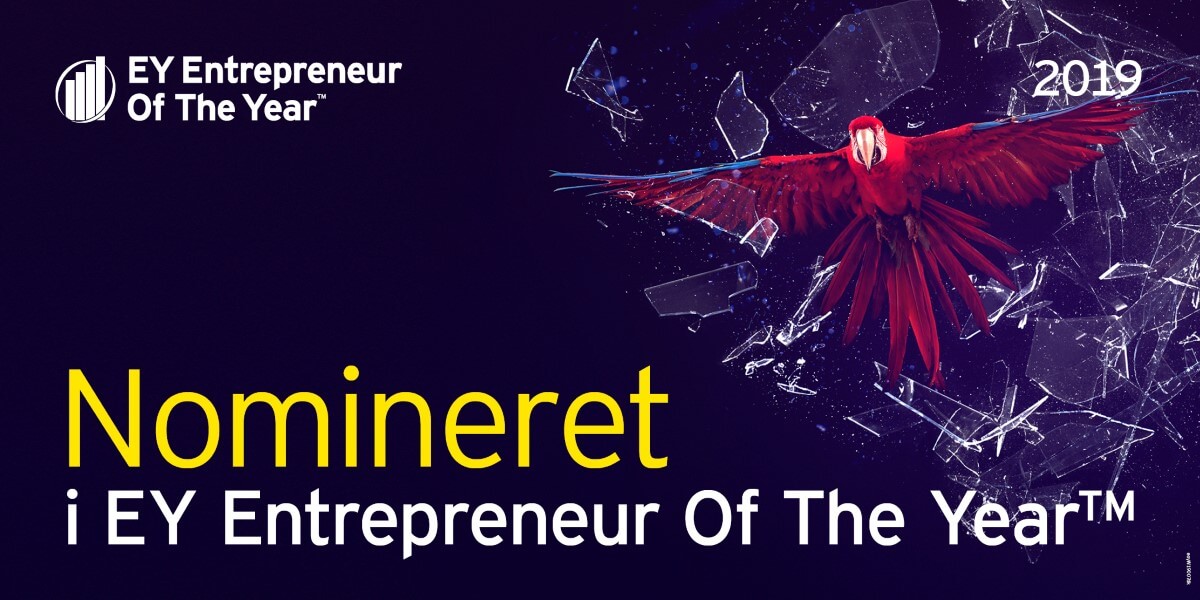 Nomineret til EY Entrepreneaur Of The Year
