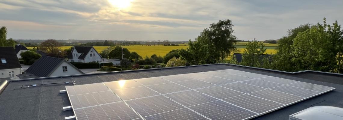 6 kwh solcelleanlæg på villa