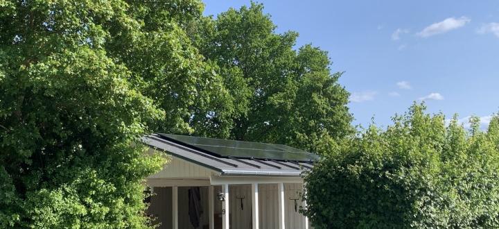 Sommerhus med solceller